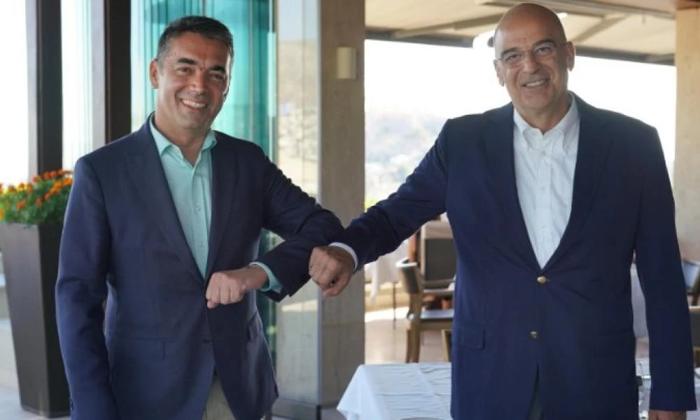 Συνάντηση Δένδια με τον Σκοπιανό ομόλογό του